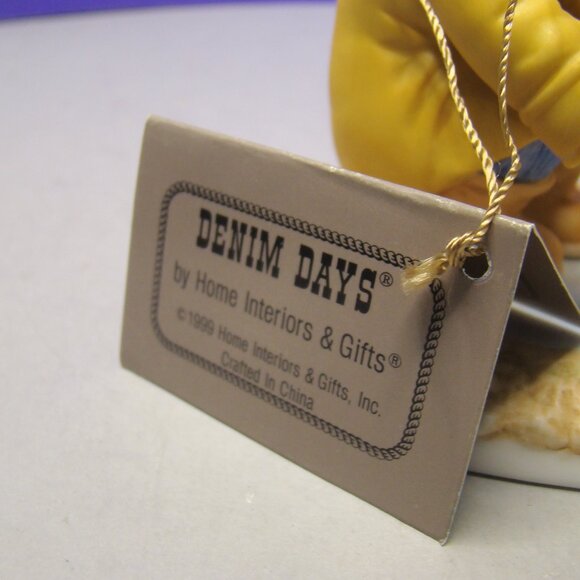 Home Interiors Denim Days Puddle Jumpers Figurine 1999 #88013-99 - Picture 5 of 16
